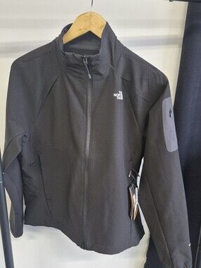The North Face Black Full-Zip Softshell Jacket